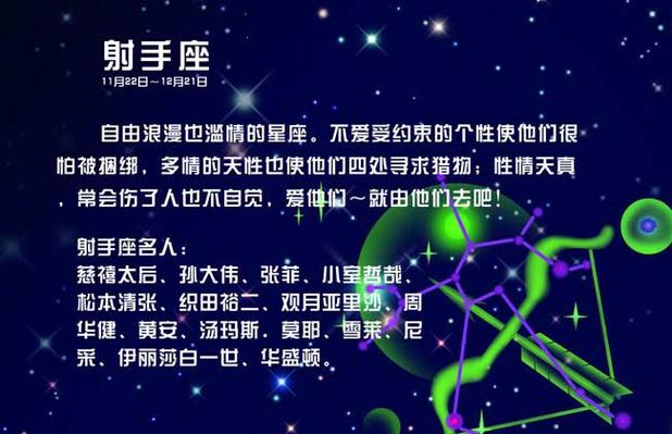 射手座是几月几号到几月几号? - 星座运势 - 黔农网