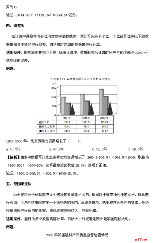 2023国考行测资料分析计算题之运算技巧速解(3)