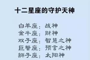 十二星座的相关资料(十二星座相关知识)