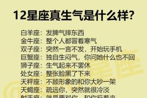 双子座男生气的表现 双子座真放弃你的表现