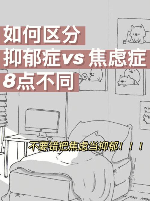 正确区分抑郁症和焦虑症