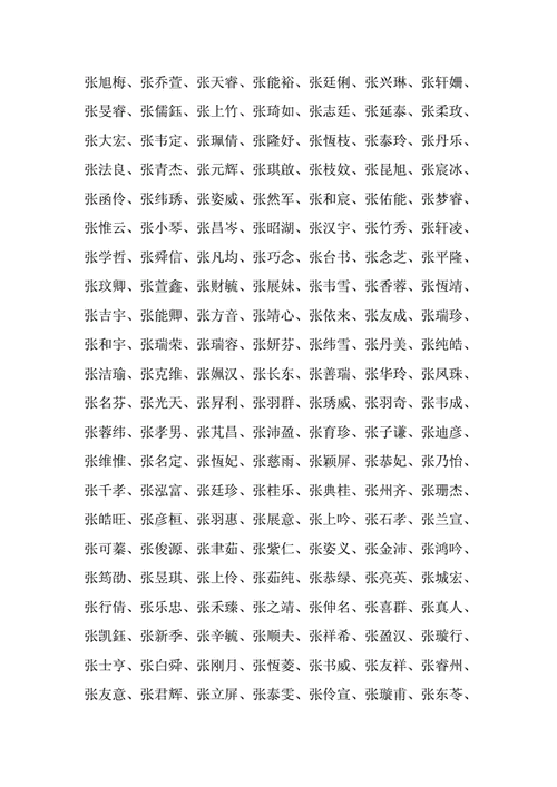 张姓猪宝宝男孩名字大全_发型图片