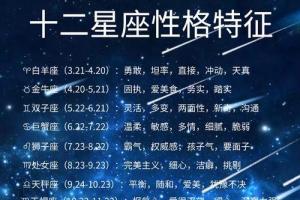 白羊座的特点和缺点(失去白羊女会疯的星座男)