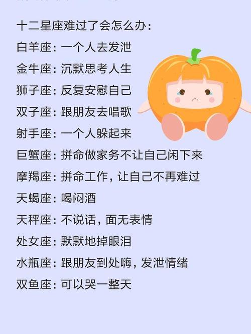 十二星座在喜欢的人面前会是什么样,难过了怎么办,吃醋了怎么做