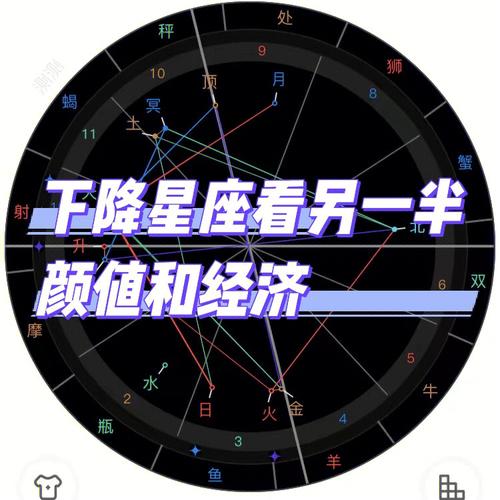 下降星座看另一半颜值和经济星盘解读配偶