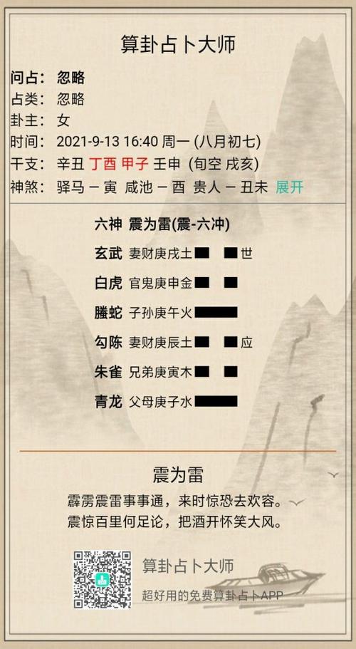 六爻六十四卦之震为雷卦详解周易64卦第51卦震为雷卦解卦