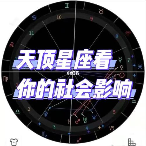 天顶星座看社会影响星盘解析职业