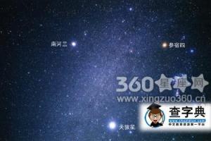 天狼星属于哪个星座(天狼星位于大犬座吗)