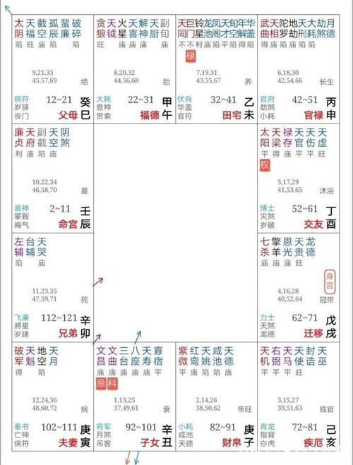 紫微斗数实例解读